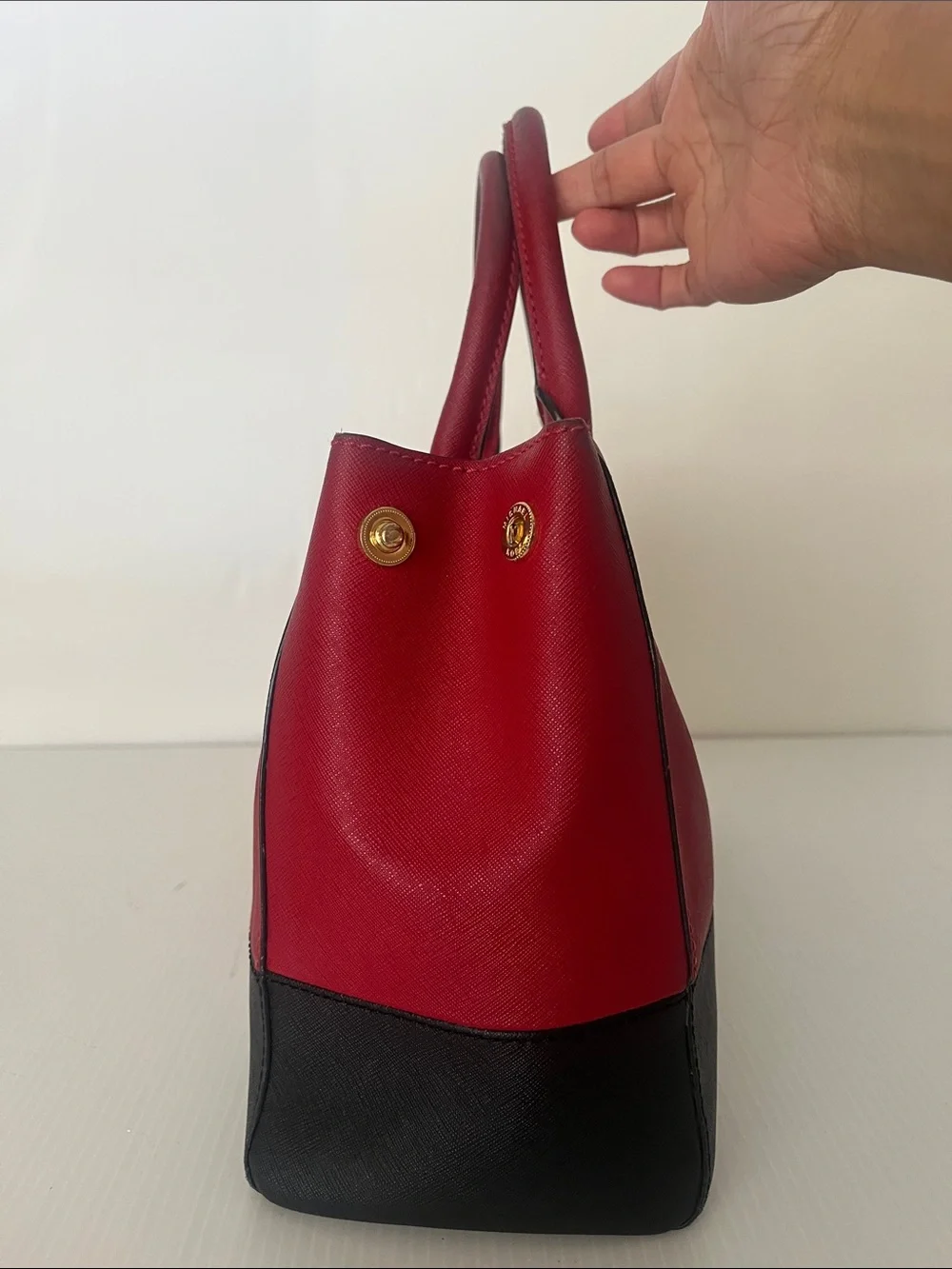 Michael Kors Saffiano Leather Satchel Bag